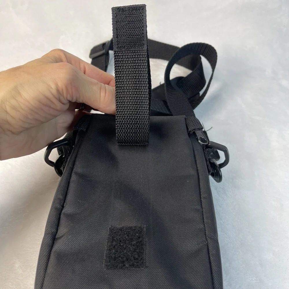 VTG 90s Y2K Sport Zone Camera Carry Case Black Purple Water Resistant